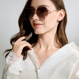 Óculos de Sol com Pérolas Feminino