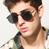 Óculos de Sol Masculino Quadrado Pequeno