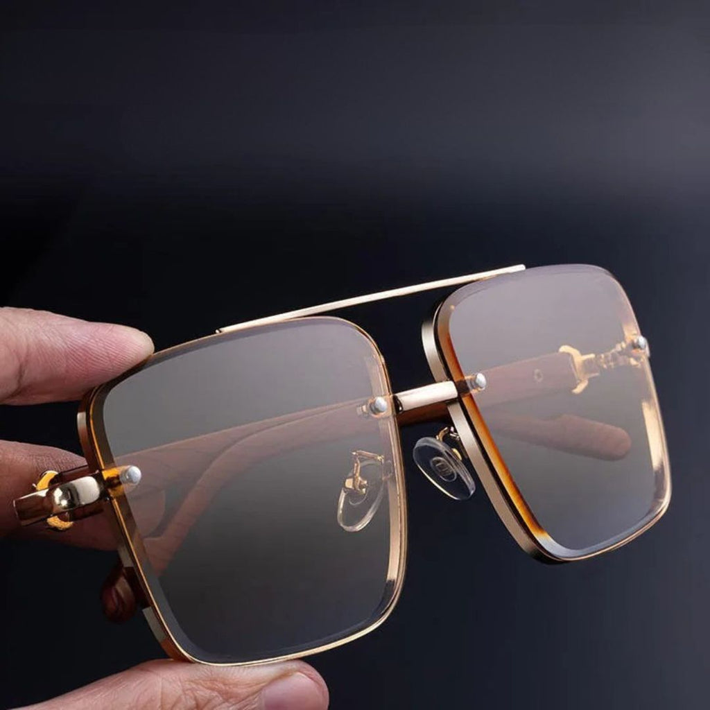 óculos de sol quadrado masculino - aryvon