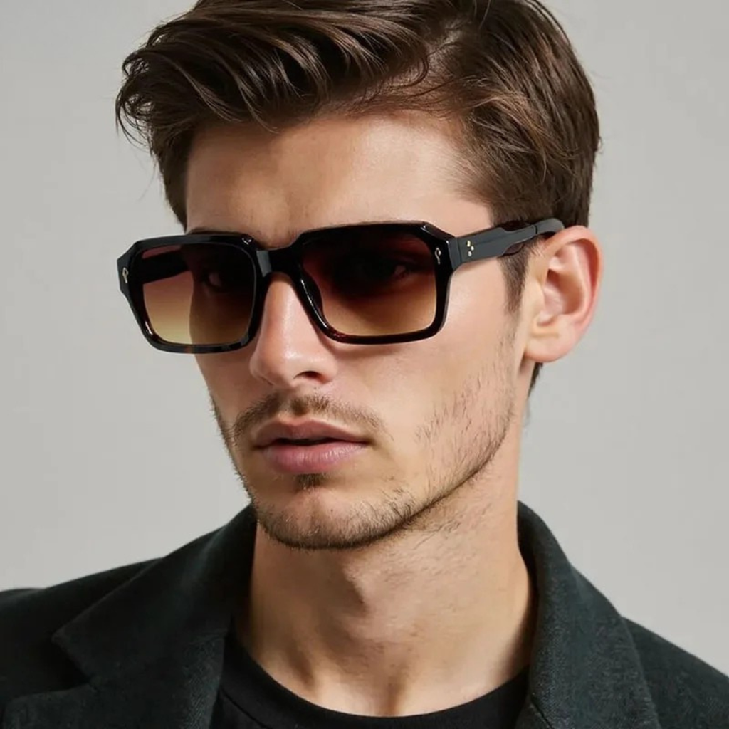 Óculos de Sol Quadrado – Fashion Masculino