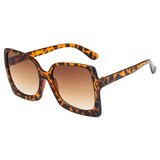 Óculos de Sol Quadrado Grande Feminino - Moda Aryvon