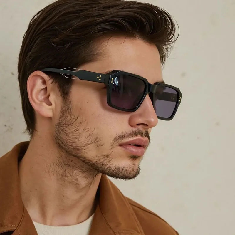 Óculos de Sol Quadrado – Fashion Masculino