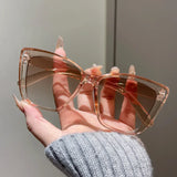 Óculos de Sol Feminino champanhe